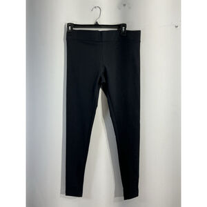 Womans Matty M. Medium Black Pull On Straight Ankle Casual Pants
